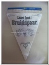 Vlaggenlijn Leve het Bruidspaar 10 meter