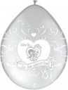 Ballon Love is to be married 30 cm 8 stuks