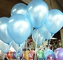 Ballonnen Latex Blauw Babyshower 10 inch ca. 100 stuks