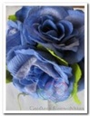 Bloemenbal Pomander RoseBall 3 Blauw