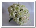 Bruidsboeket Foamrozen CreamGroen +parels EV58 