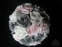 Bruidsboeket Foamrozen SoftRoze Grijs Wit MANDY +prlkt 