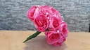 Bruidsboeket Camelia Fuchsia foam EV449 