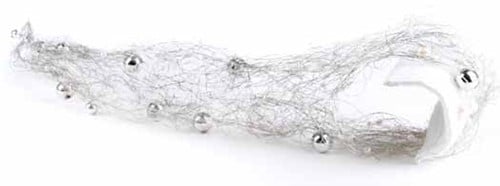 Luxe Bruidsdecoratie Armcorsage Mof Wit Zilver