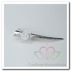 Haarcorsage Haarclip Accent Crystal Zilver