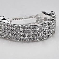 Haarspeld Floral Updo Clip Zilver Flora