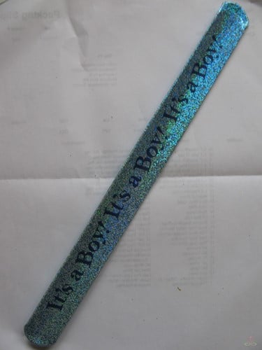 Vaas Snap Wrap It’s a Boy per stuk vaasdecoratie