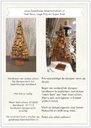 DIY Werkbeschrijving Kerstboom Styropor schors op voet 