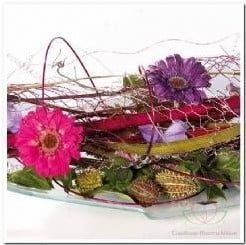 Gaas gekleurd Pink 30 cm 3 meter