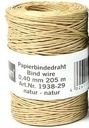 Bindwire papierdraad naturel 205 meter 