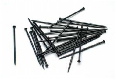 Steeknaalden etalagespeld medium Zwart 38 mm 25 gr kleinverpakking