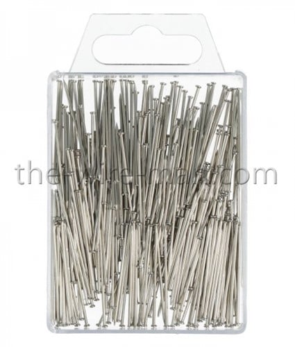 Steeknaalden etalagespeld kopspeld Zilver 30 mm 350 st midi verpakking