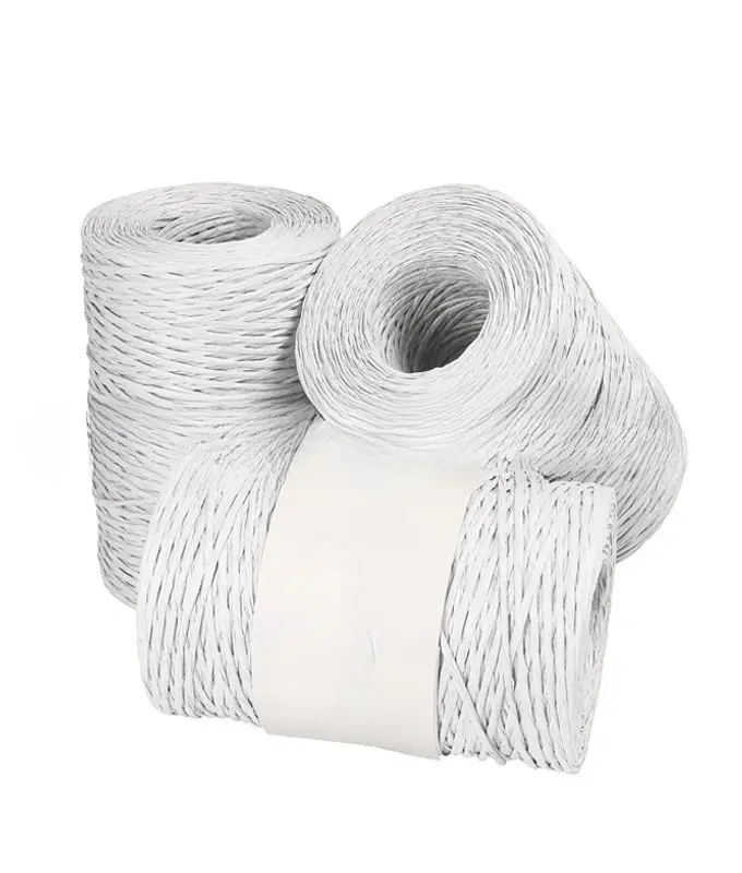 Bindwire papierdraad wit 205 meter 