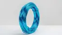 Aluminiumdraad gelakt 252 Turquoise 2 mm 10 meter