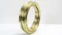 Aluminiumdraad gelakt 232902420000 Champagne 2 mm 12 meter
