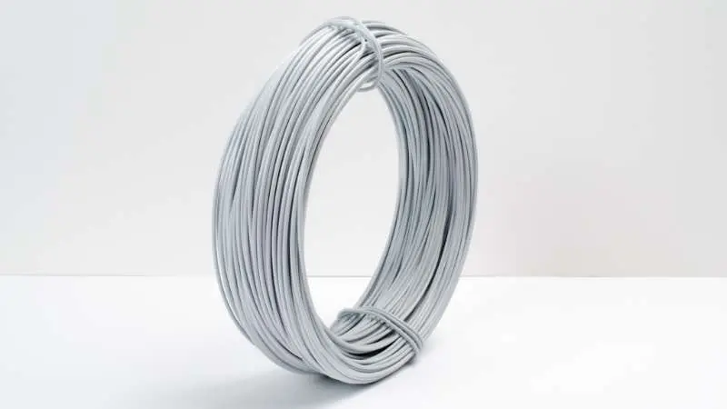 Aluminiumdraad gelakt Old White 2 mm 10 meter