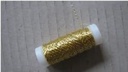 Bouilloneffectdraad Goudkleurig 25 gram