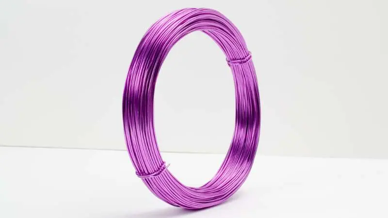Aluminiumdraad 0361 Lavender 1 mm rol 60 meter