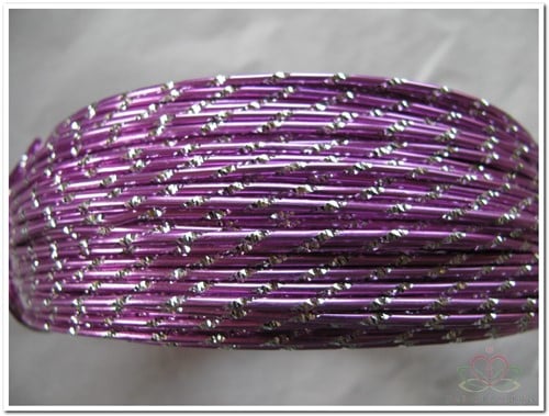 Oasis Aluminiumdraad Diamond Sensation 40-10109 Lavender Licht