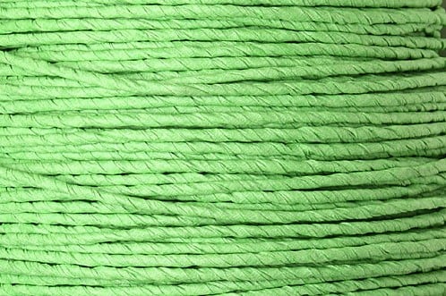 Bindwire Papierdraad Limegroen 2 mm 10 meter kleinverpakking