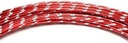 Aluminiumdraad Diamant Rood 10 meter kleinverpakking