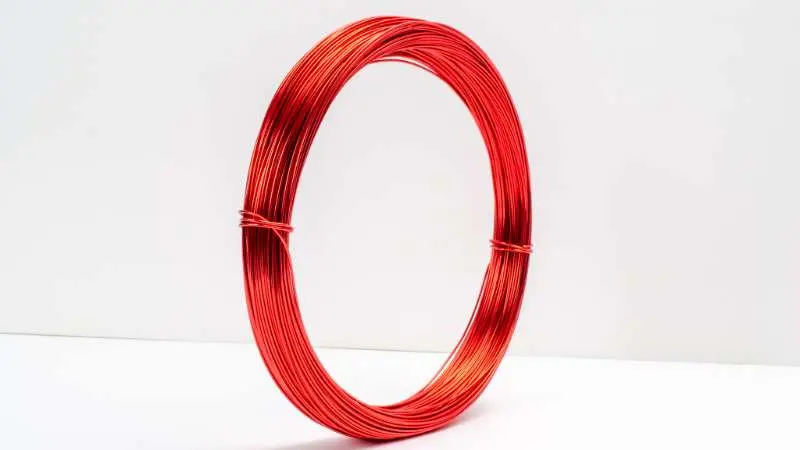 Aluminiumdraad 0011 Kersrood 1 mm rol 60 meter