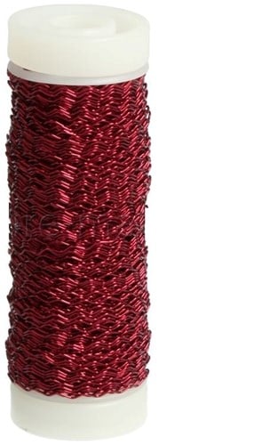 Bouilloneffectdraad 03 Bordeaux 25 gram