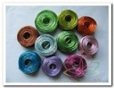 Aluminiumdraad gelakt Pearly Wit Parelmoer 2 mm 12 meter