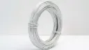 Aluminiumdraad gelakt Pearly Wit Parelmoer 2 mm 12 meter