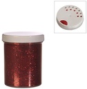 Bloemenglitters Quality Flowerglitter Rood pot 150 ml