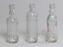 Glazen flesjes 17 cm 12 stuks