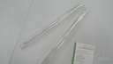 Reageerbuisjes test tube glas 20 cm Ø2 cm set 12 stuks