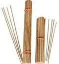 Tonkin bamboe stokjes naturel Ø4 mm 50 cm bundel 100 stuks