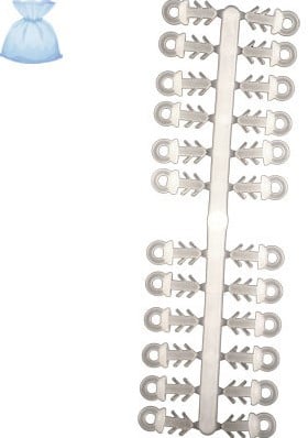Hangers plastic voor paaseieren ca. 24 stuks