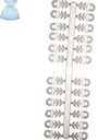 Hangers plastic voor paaseieren ca. 24 stuks