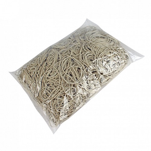 Elastiek Wit Boeket 70x1,5 mm 1 kilo