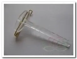Pinclip transparant voor herencorsage per stuk