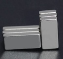 Blokmagneet set 25x10x2 mm Corsagemagneten