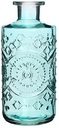 Gekleurde Glazen Fles Berlin Soft Blue ook geschikt als olielamp Ø9 cm H21 cm per stuk