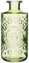 Gekleurde Glazen Fles Berlin Soft Groen ook geschikt als olielamp Ø9 cm H21 cm per stuk