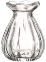 Glas Vaas Tafelvaas Hyacint Fleur Clear klein model Ø7x9 cm 