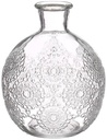 Gekleurd Glazen Flesje Bologna Vaasje Kandelaar Clear Ø9,5 cm H12 cm per stuk