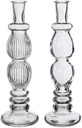 Gekleurd Glazen Flesje Florence Vaasje Kandelaar Clear Ø9 cm H28 cm per stuk