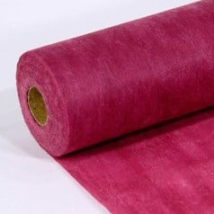 Colorflor short fibre stof voor bloem en cadeau 27 Bordeaux 25 meter per rol