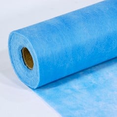 Colorflor short fibre stof voor bloem en cadeau 9 Lichtblauw 25 meter per rol