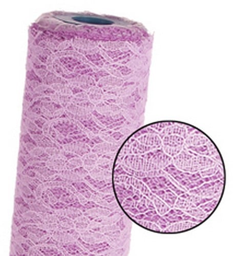 Kantenstof Lila 60 cm rol 25 meter