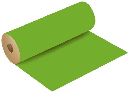 Bloemenpapier cadeaupapierkraftpapier Lime Groen rol 50 cm x 3 kg