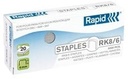 Nietjes Rapid K1 Classic 24/6 doos 5000 stuks