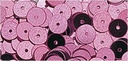 Pailletten glad lovertjes Donkerroze 6 mm zakje 1000 stuks