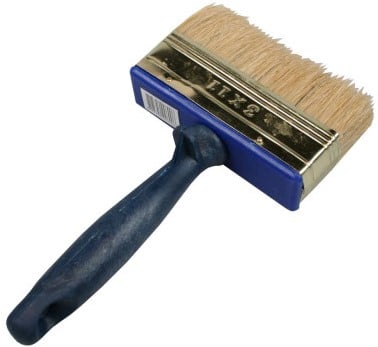 Witkwast Blokwitter witborstel kwasten 3x12 cm